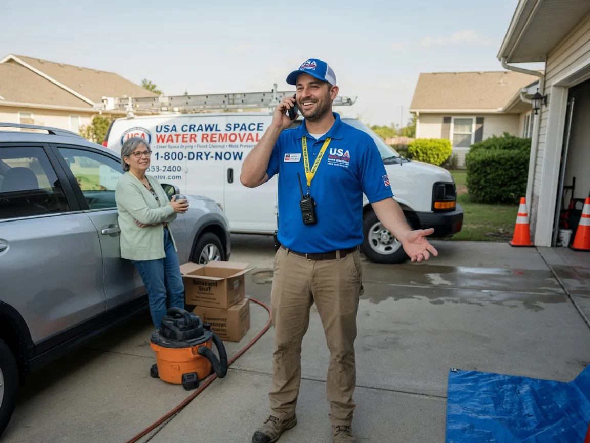 Crawl Space Water Removal New Baden, IL FAQs